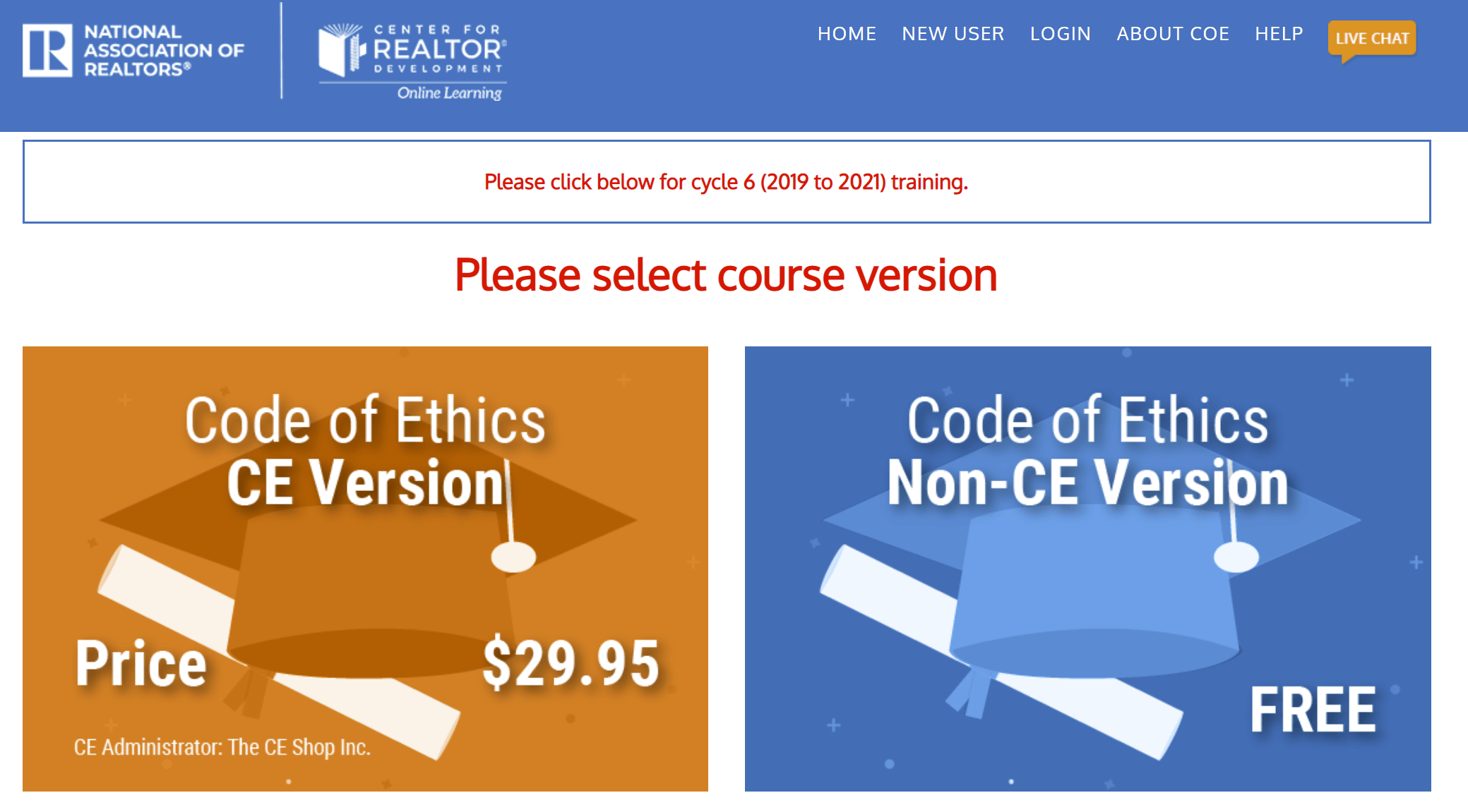 National Association of Realtors: Official Code of Ethics Online Training Overview